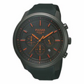 Pulsar Men's On The Go Chronograph Sport Watch W/ Polyurethane Strap